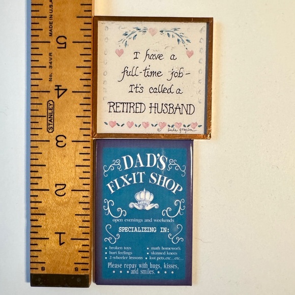 Fix-It Dad magnet, Retired husband magnet - Picture 7 of 7